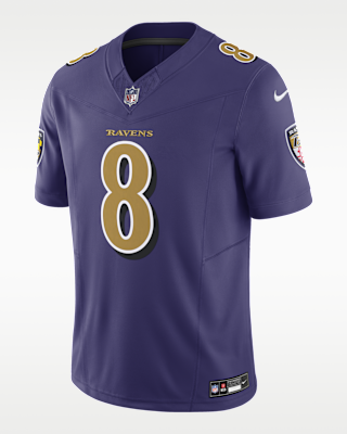 Lamar Jackson Baltimore Ravens Men's Nike Dri-FIT NFL Limited